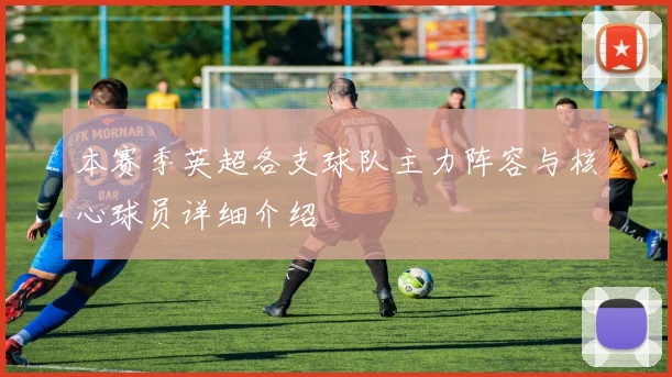 本赛季英超各支球队主力阵容与核心球员详细介绍